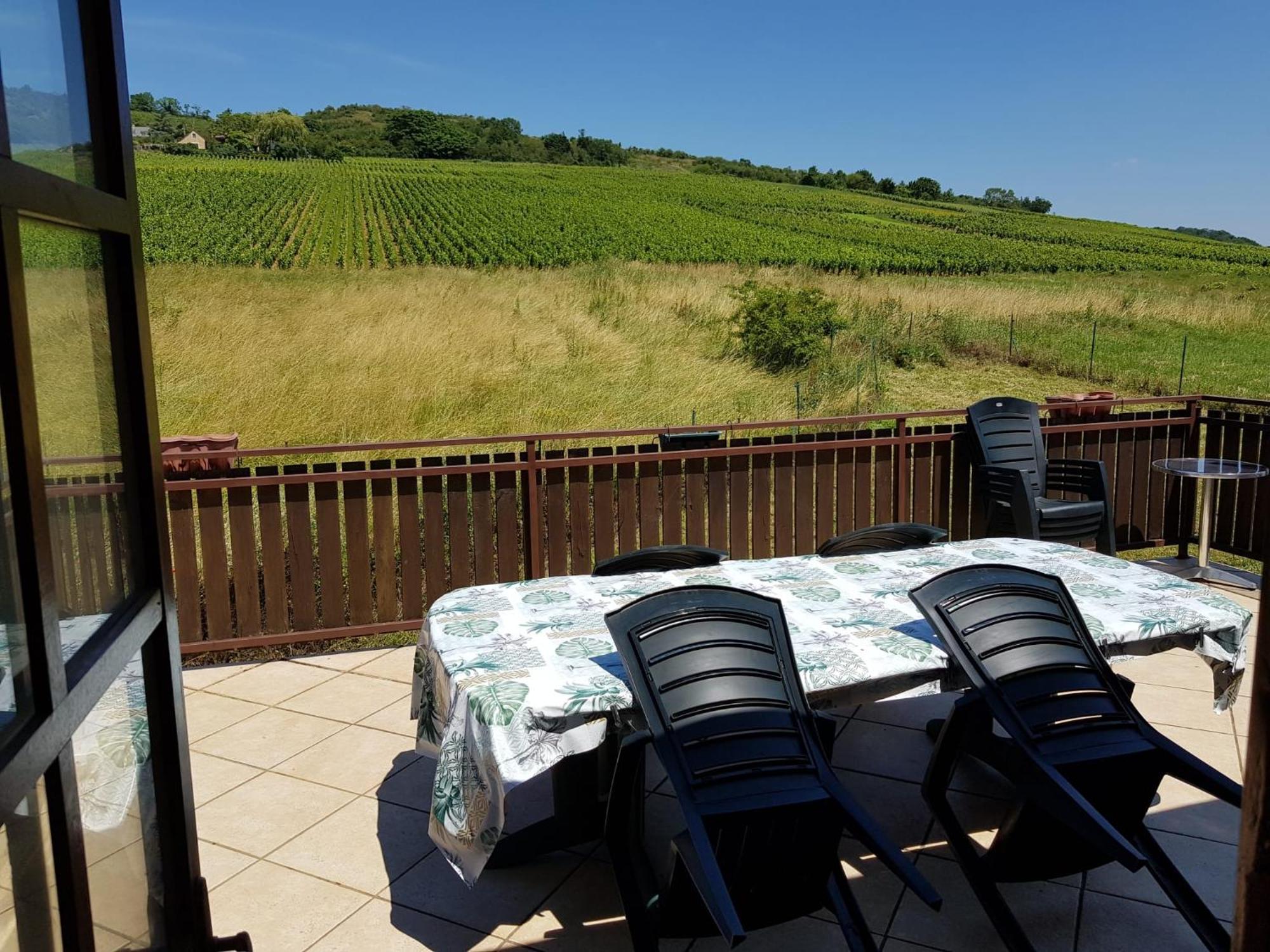 Maison Au Milieu Des Vignes Moroges Extérieur photo